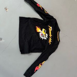 Hot cheetoh flame shirt